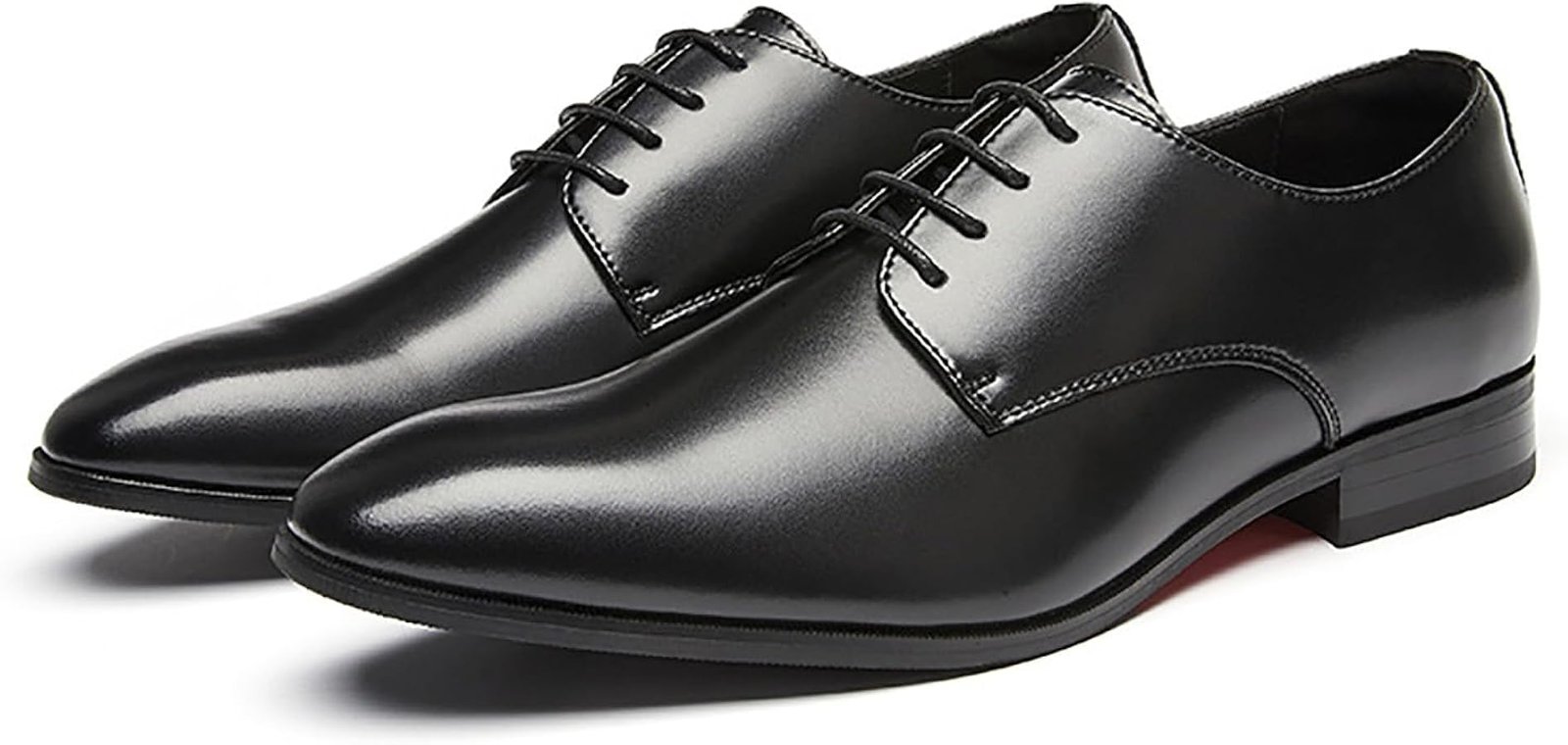 Classic Black Leather Oxford