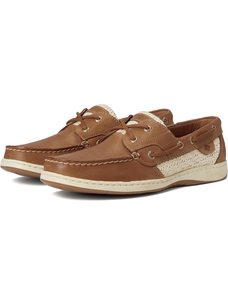 Classic Leather Boat Shoes with Memory Foam