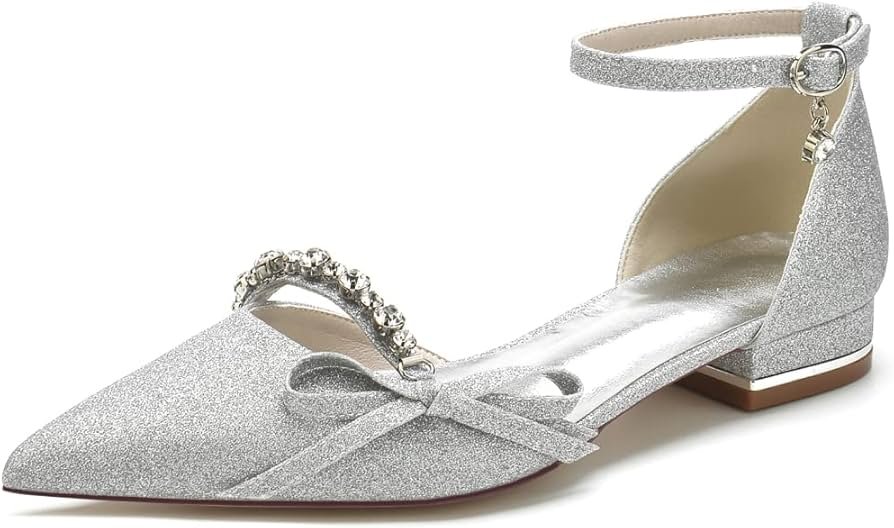 Embellished Flat Prom Sandals