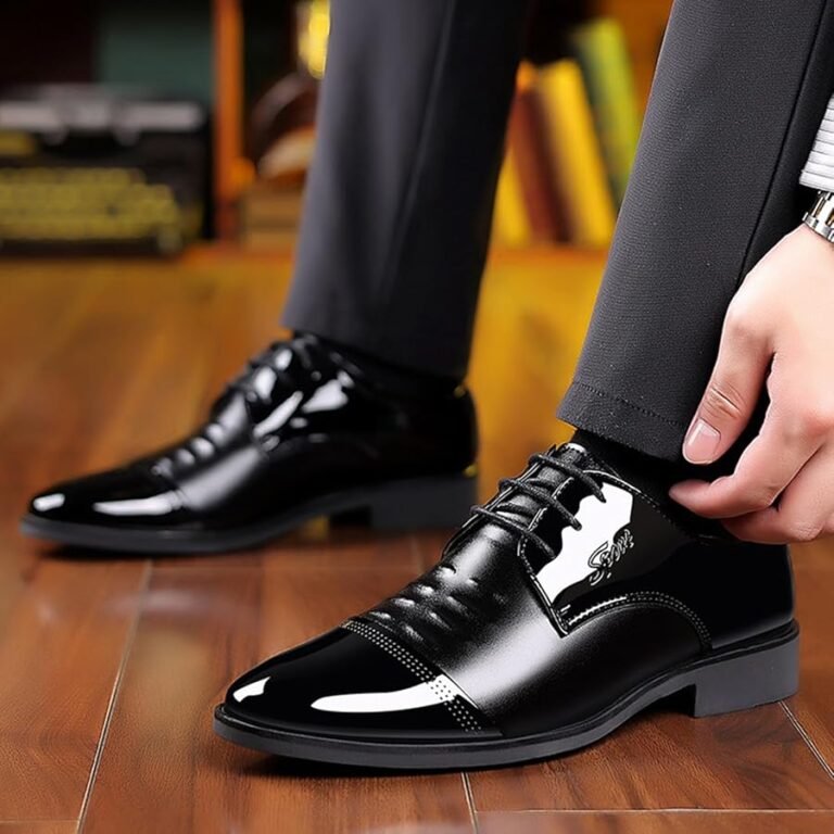 Men's Oxford Shoes - Classic Lace-Up Dress Shoes for Every Occasion